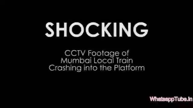 Mumbai Local Train Crash Video Clip