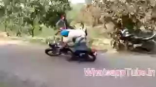 Punjabi Enfield Stunt