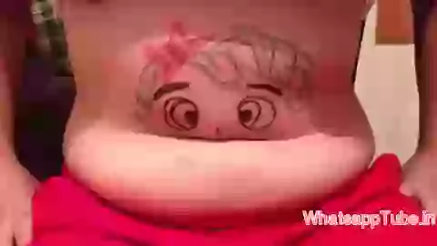 Stomach painting amazing
