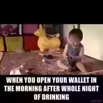 That Funny Moment When You Open Wallet