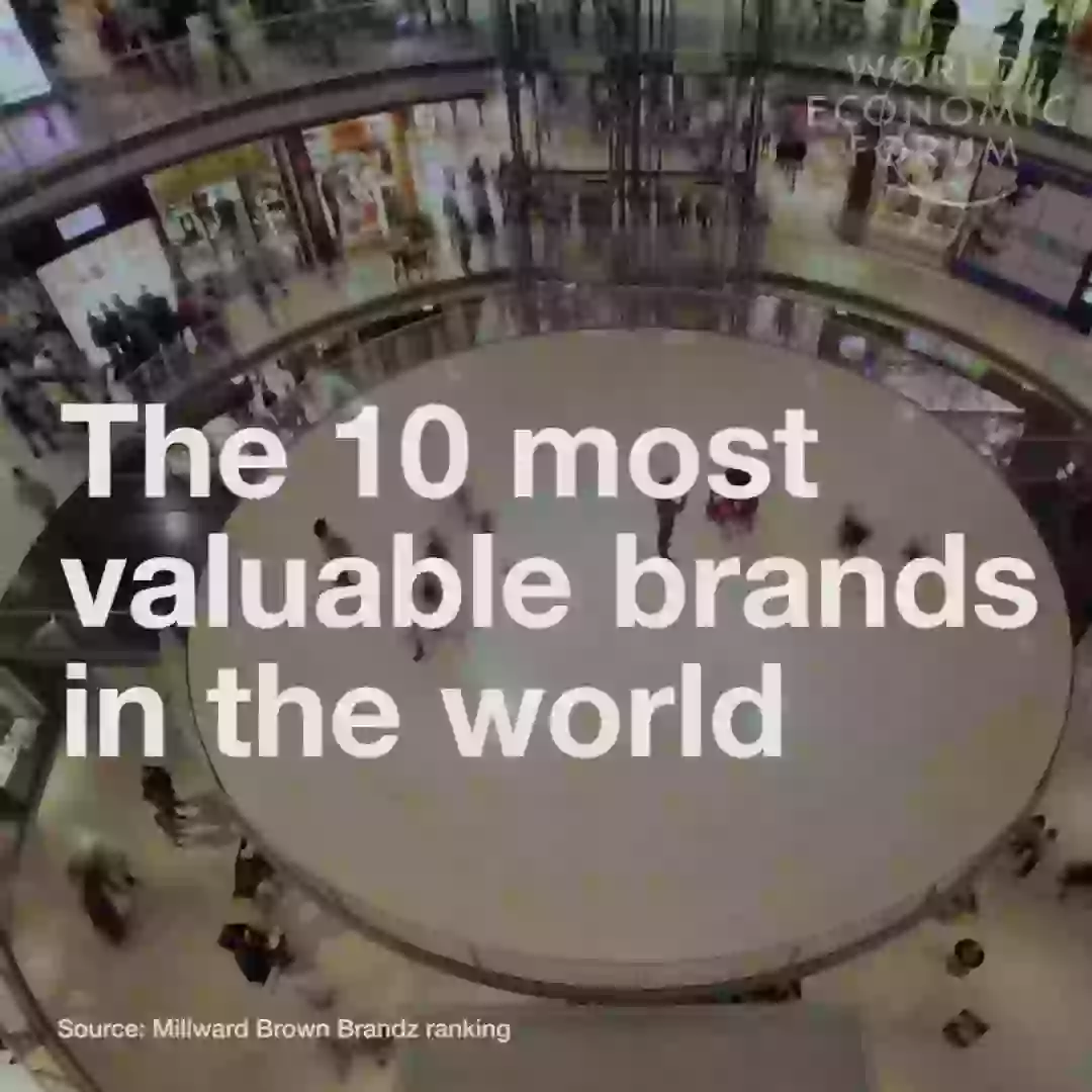 The 10 most valuable brands in the world