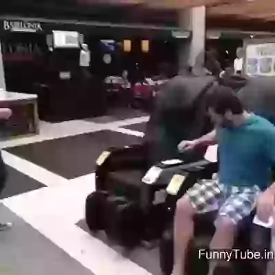 The Funniest Prank On Airport GIF