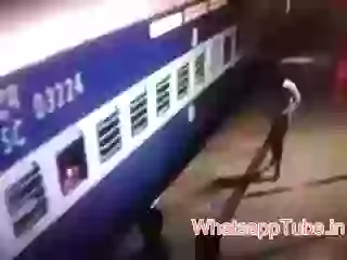 Very Lucky Person Survive Under Train