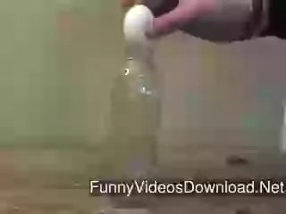 Very Tricky Egg Inside Bottle