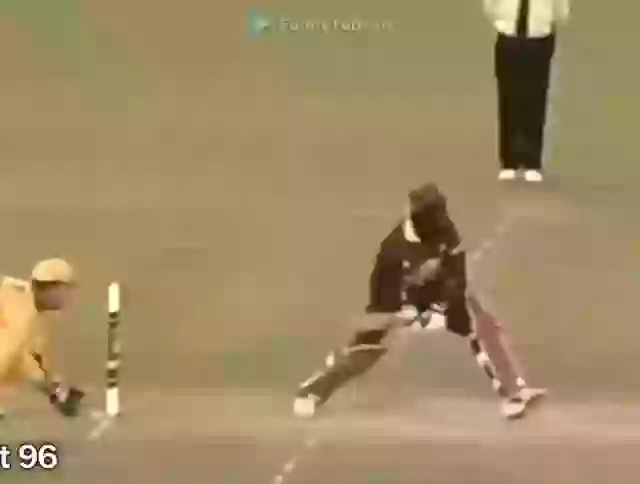 When Ball Smashed Umpires Head Funny Cricket Video