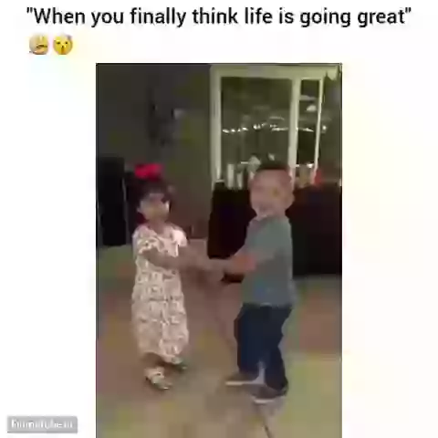 When You Finally Think Life Is Great Funny Kids Video