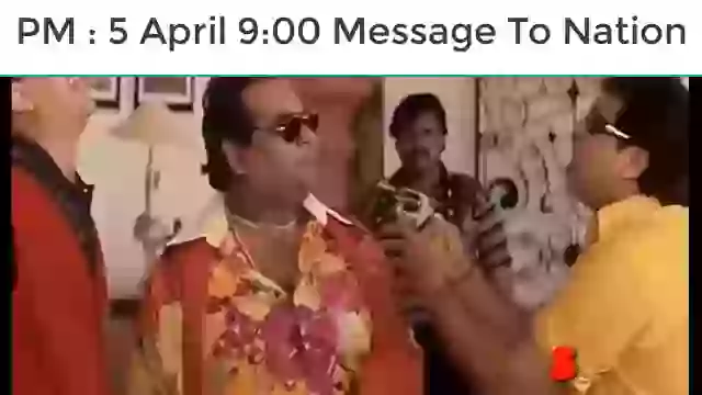 PM Speech 5 April Translated In Bollywood Version