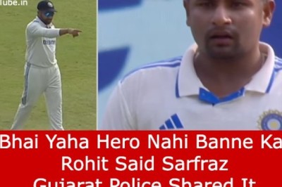What Rohit Said To Sarfaraz ?