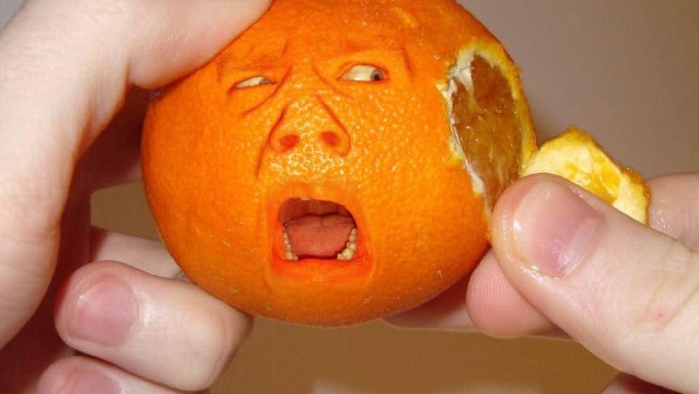 The Most Funny and Creative Orange Carvings