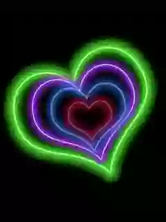 Amazing Hearts GIF Video For Love