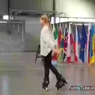 Amazing Skating Skills Little Angle