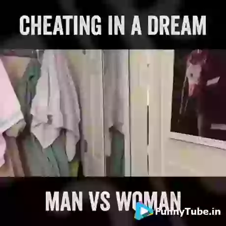 Cheating Man VS Woman Funny