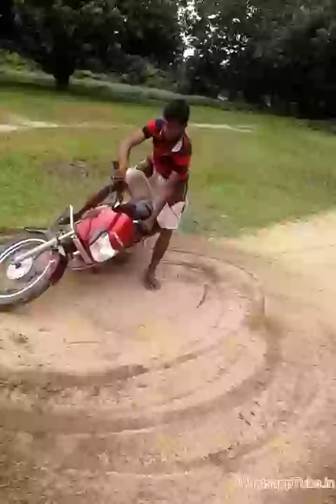 Desi Boy Stunt at farm
