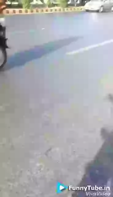 Funny Prank When Doing Stunt