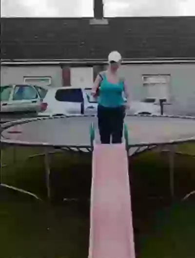 Funny Jump Fail LOL GIF