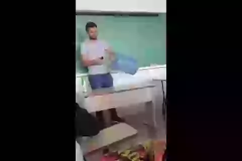 Funny Science Experiment In Class
