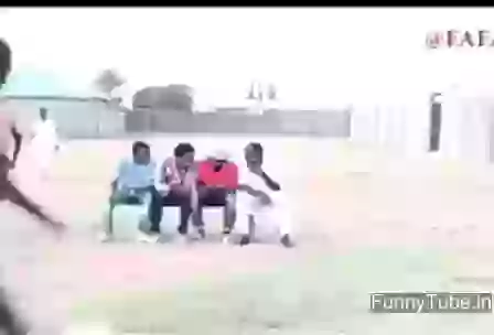 Funny football kick lol gif