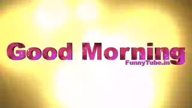 Good Morning Greetings 3D GIF