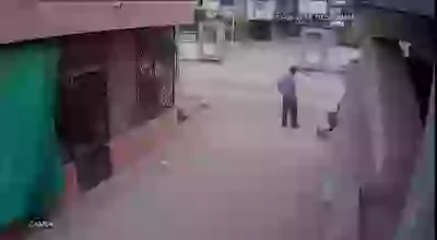 Heart Attack Captured In CCTV