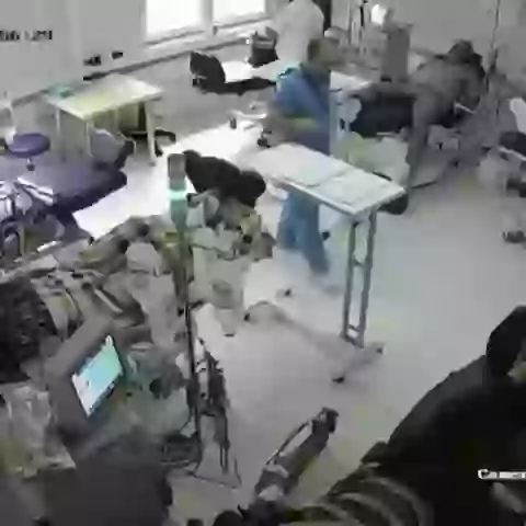 Hilarious Man Inside Hospital