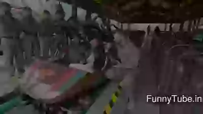 Hillarious 3d roller coaster ride ever seen