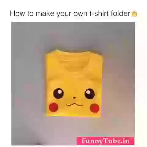 How To Make T Shirt Folder