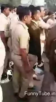 Indian Police 1st time dance in public