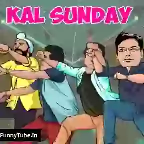 Kal Sunday Hai Funny Sunday Special Whatsapp GIF