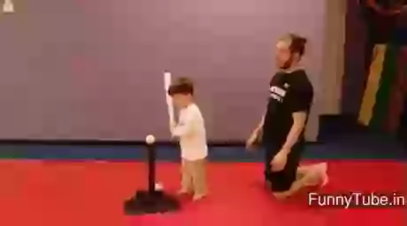 Keep Eyes On Ball Funny GIF