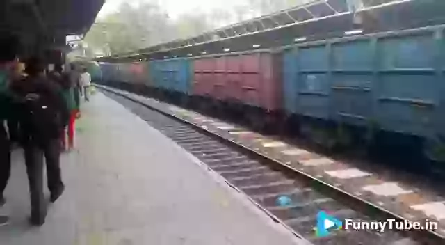 Miracle Video Girl Survival Under Train India