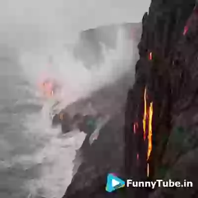 The burning Mountain Amazing Video