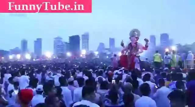 Visarjan Of Lalbag Cha Raja Amazing