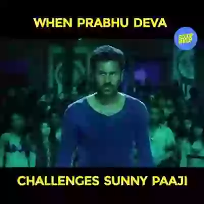 When Prabhudeva challenges Sunny Deol