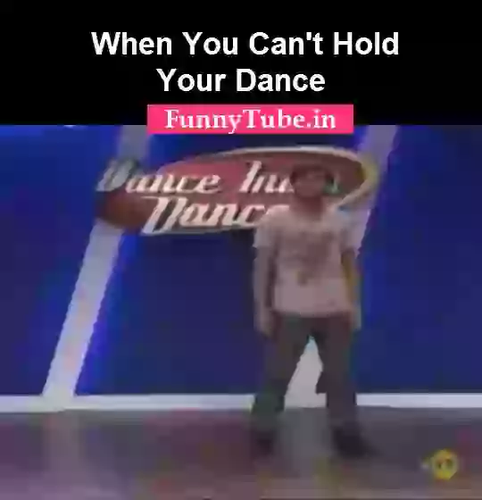 When You Cant Hold Your Dance